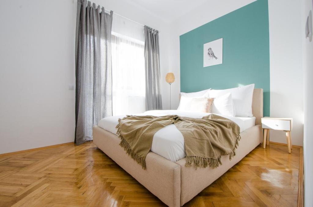 Stylized And Modern Apartment In Bukarest Exteriör bild